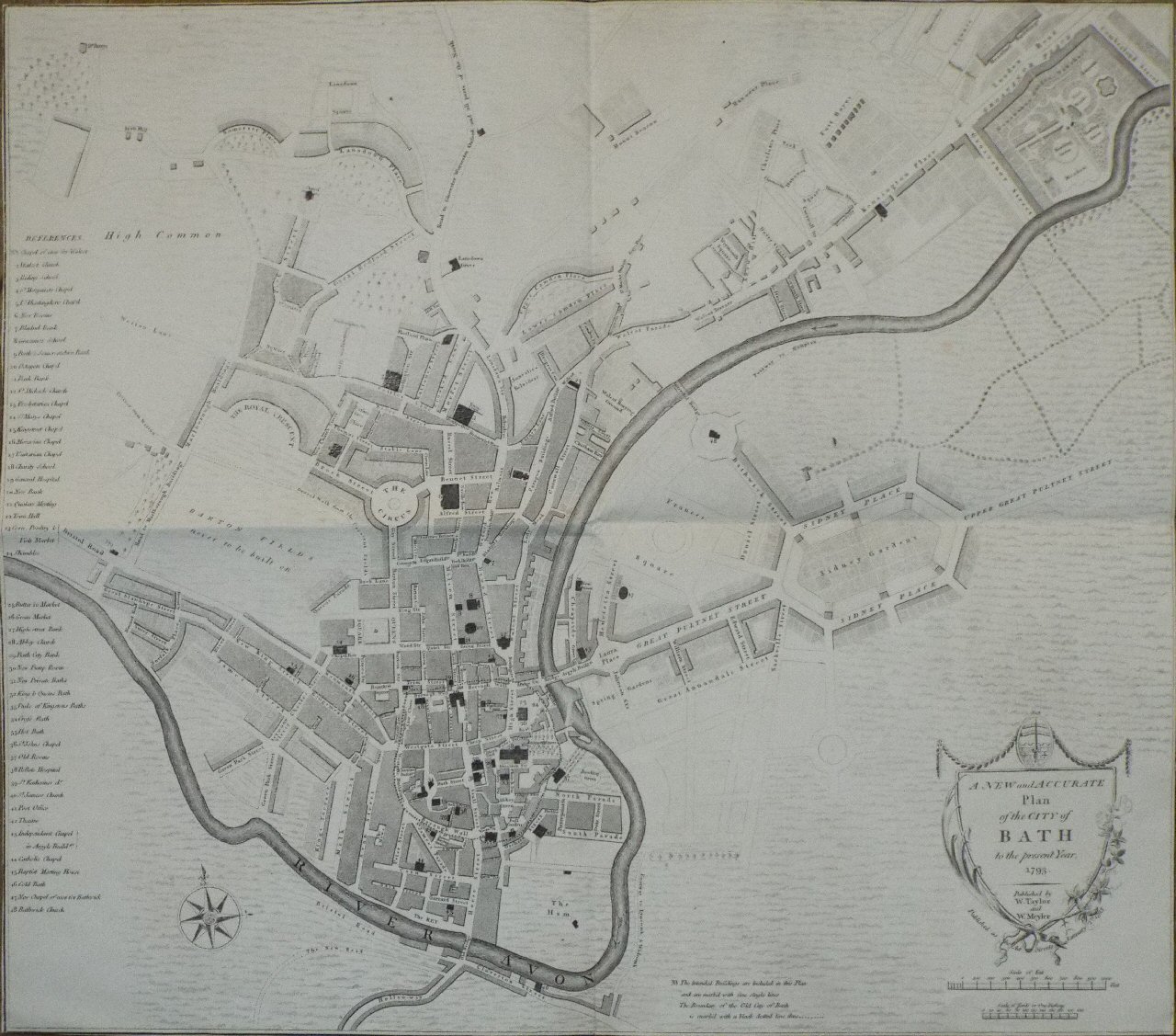 Map of Bath - Bath